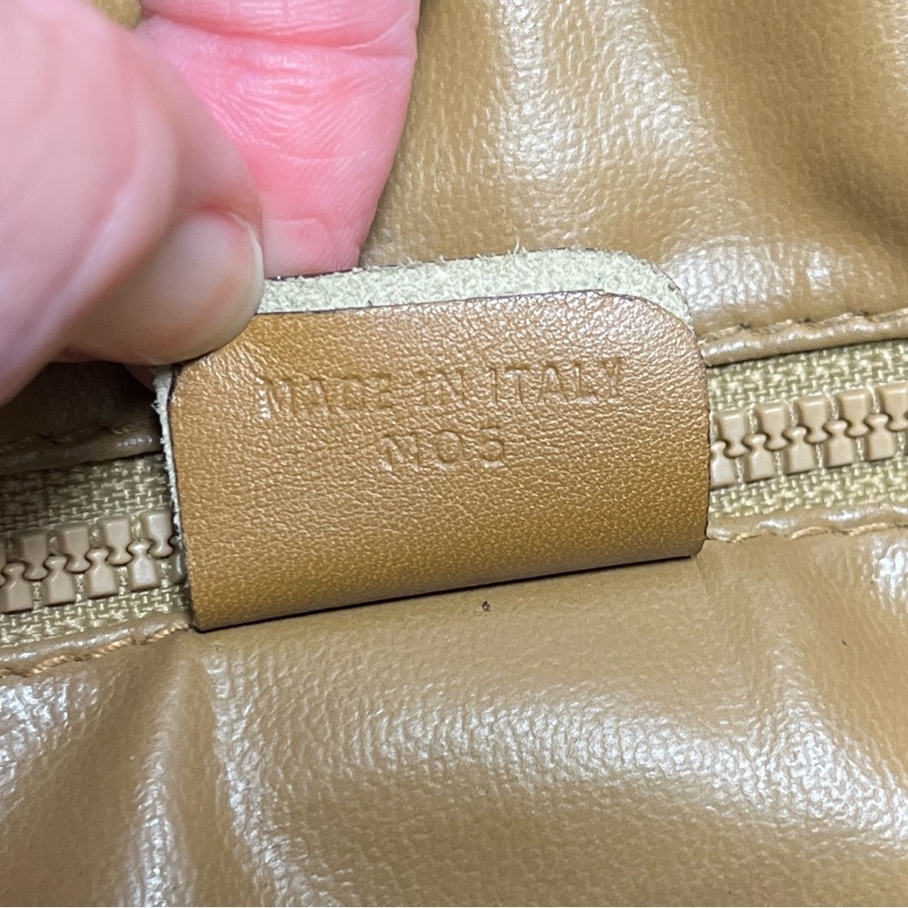 Celine Brown Macadam Second Bag/Clutch, EUC, COA, 12x9x3” - Picture 13 of 16